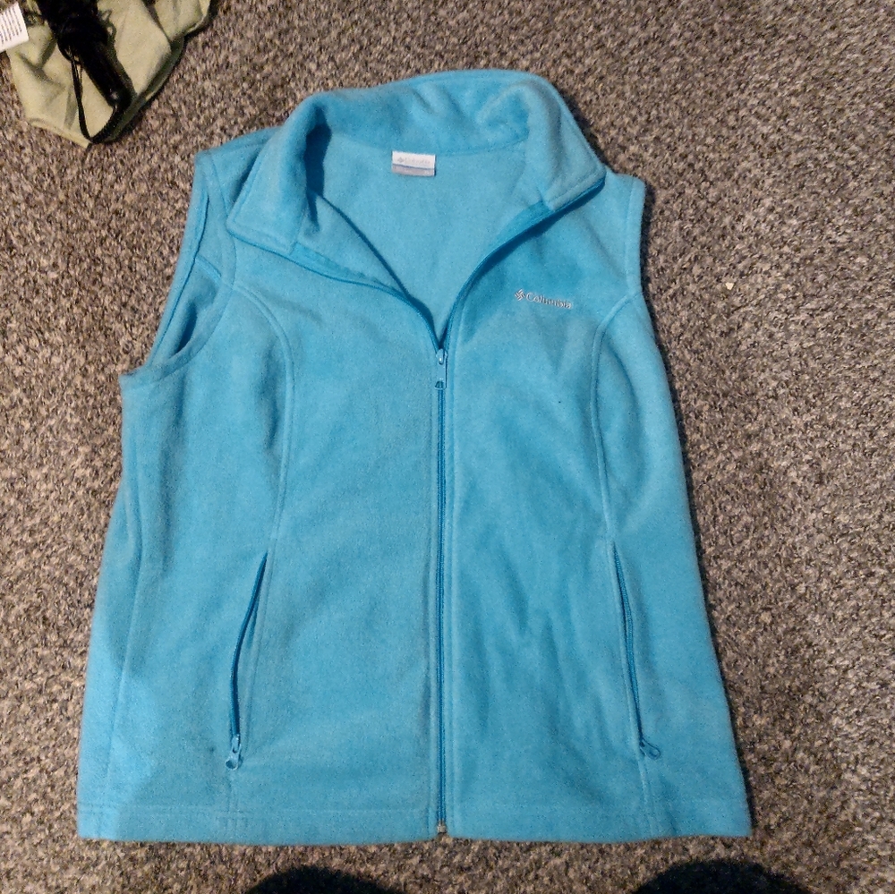Light Blue Columbia Vest